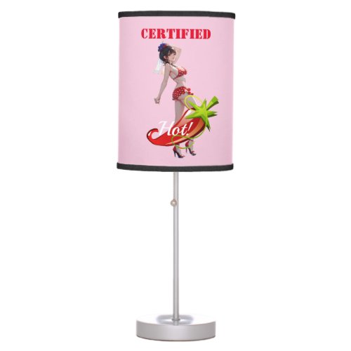 Certified Hot Bikini Pinup Model Thunder_Cove  Table Lamp