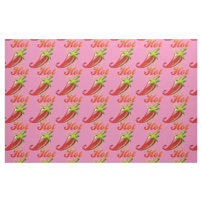 Certified Hot Chili Peppers Thunder_Cove  Fabric (Fat Quarter)