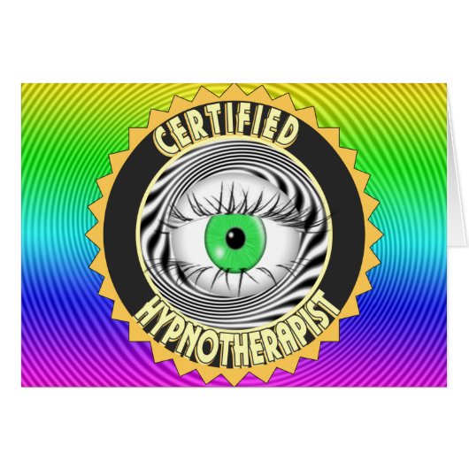 CERTIFIED HYPNOTHERAPIST LOGO CARDS (Front Horizontal)