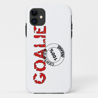Certified Insane Goalie Iphone Case