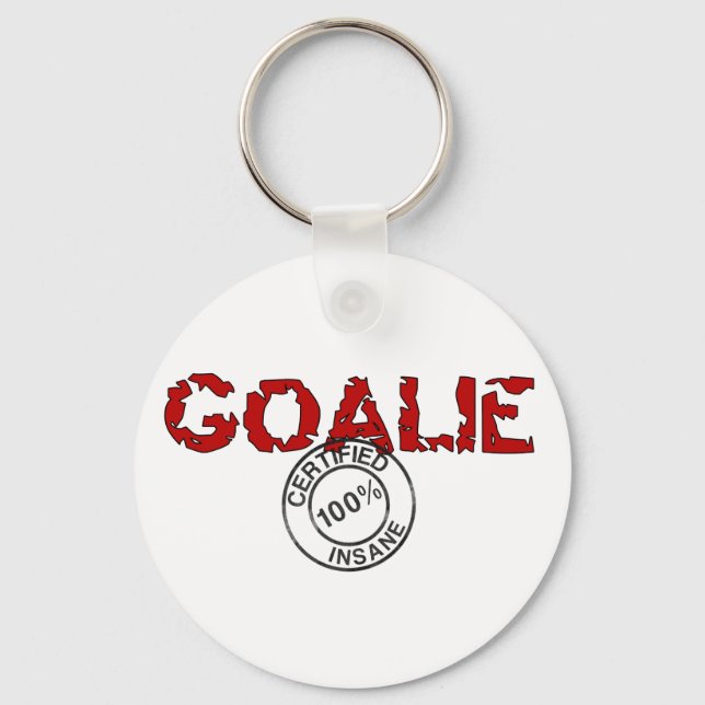 Certified Insane Keychain (Front)