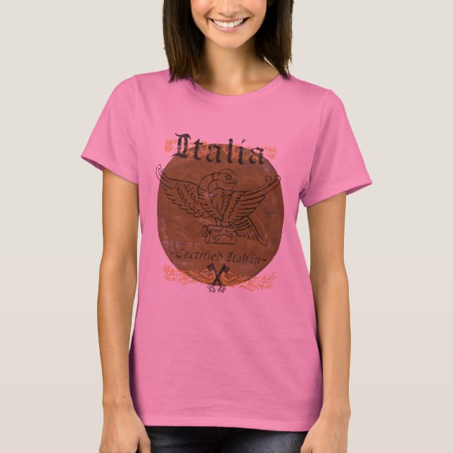 Certified Italian Vintage Womens Long Sleeve Shirt (Front)