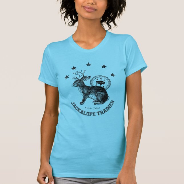 certified jackalope trainer T-Shirt (Front)