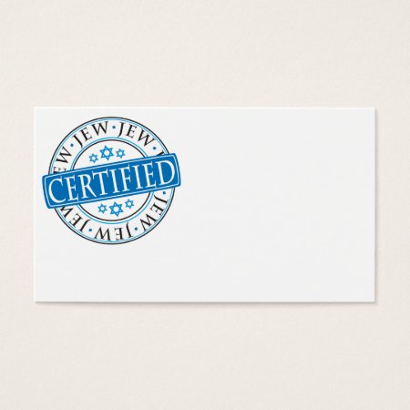Certified Jew