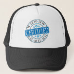 Certified Jew Trucker Hat at Zazzle