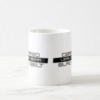 Certified Lean Six Sigma Black Belt Coffee Mug