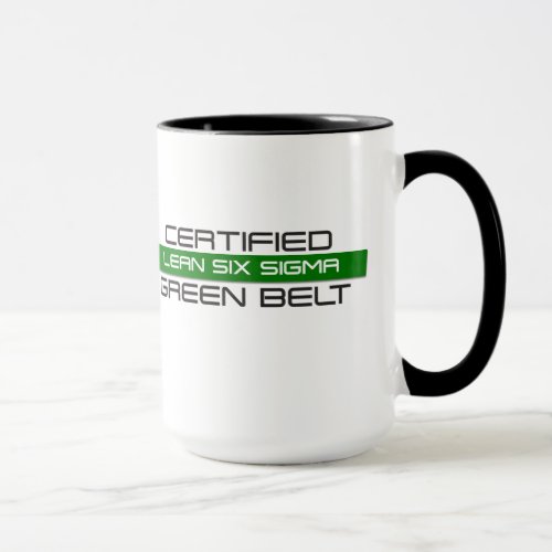 Certified Lean Six Sigma Green Belt Coffee Mug