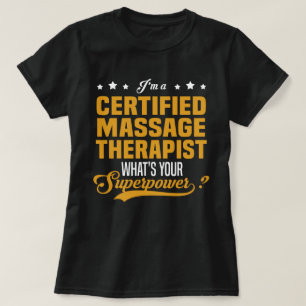 Certified Massage Therapist T-Shirt