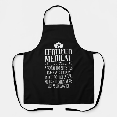 Certified Medical Assistant Apron