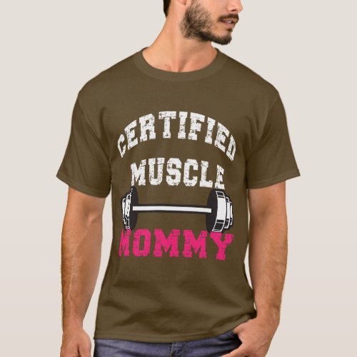 certified Muscle Mommy Pump Cover  boy T_Shirt