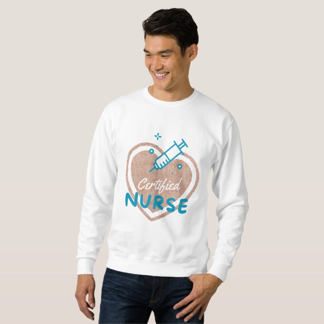 Certified Nurse Sweatshirt (Front Full)