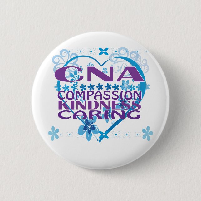 Certified Nurses Assistant Button (Front)