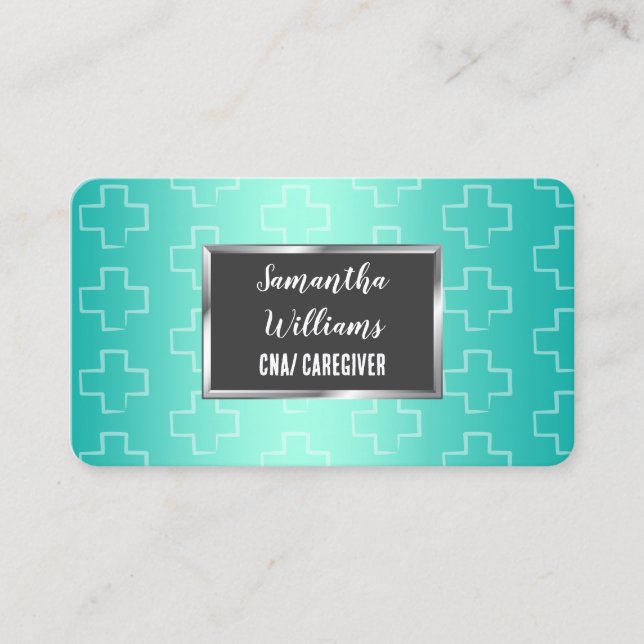 Certified Nursing Assistant Business Card (Front)