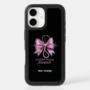 Certified Nursing Assistant CNA Coquette Bow  iPhone 16 Case