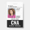 Certified Nursing Assistant CNA ID Photo Badge