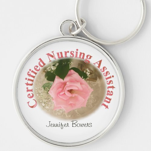Certified Nursing Assistant Gifts Keychain