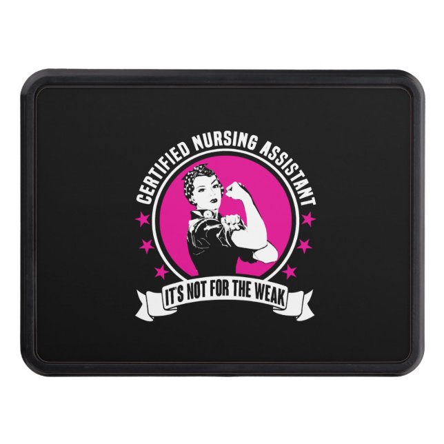 Certified Nursing Assistant Hitch Cover (Front)
