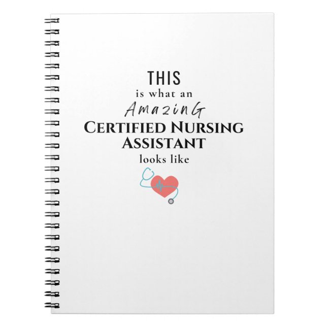 Certified Nursing Assistant Notebook (Front)