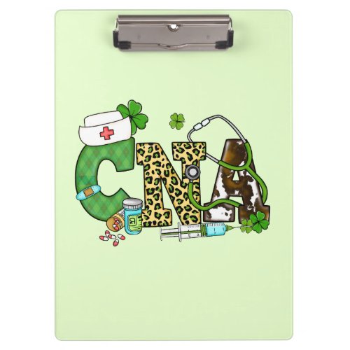 Certified Nursing Assistant St Patricks Clipboard