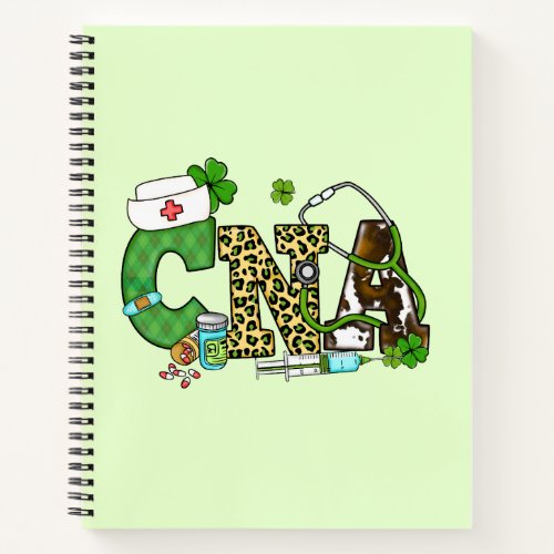 Certified Nursing Assistant St Patricks Notebook