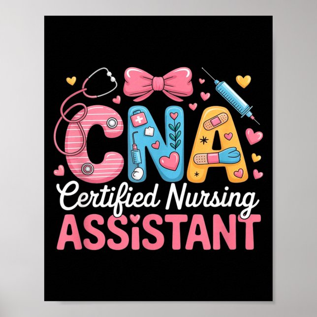 Certified Nursing Istant Nurse Aide Nurse Istant C Poster (Front)