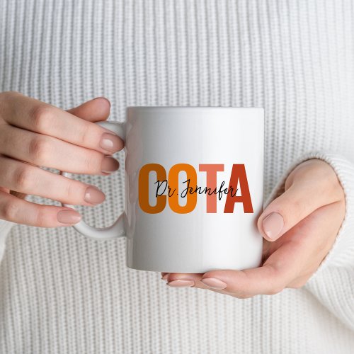 Certified Occupational Therapy Assistant COTA Gift Coffee Mug