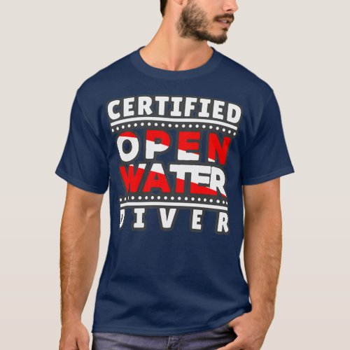 Certified Openwater Diver T_Shirt
