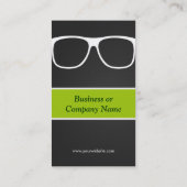 Certified Optometrist Optical Creative Innovative Business Card (Back)