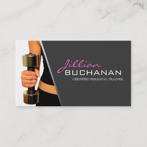 Certified Personal Trainer Business Cards