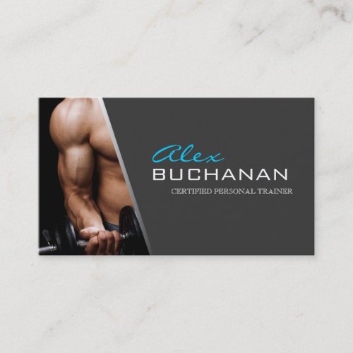 Certified Personal Trainer Business Card Templates