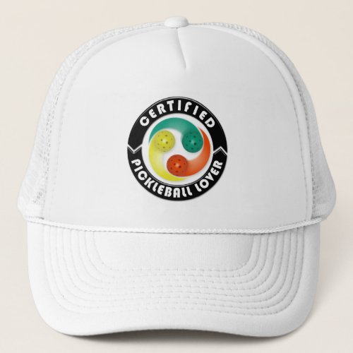 Certified Pickleball Lover 1 Hat