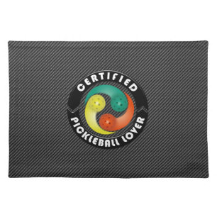 Certified Pickleball Lover 1 Options Placemat