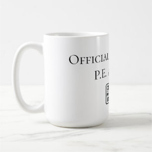 Certified Professional Engineer Congratulatory Coffee Mug