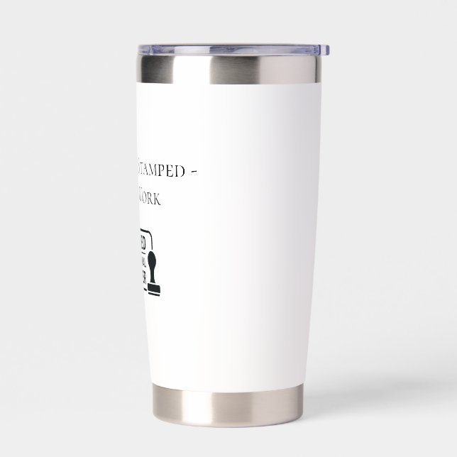 Certified Professional Engineer Congratulatory Insulated Tumbler (Left)