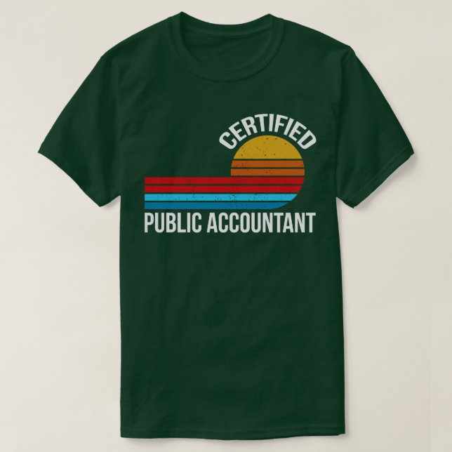 Certified Public Accountant 2 T-Shirt (Design Front)