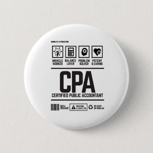 certified public accountant-CPA Button