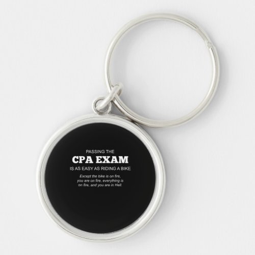 Certified Public Accountant CPA Exam Gift Keychain