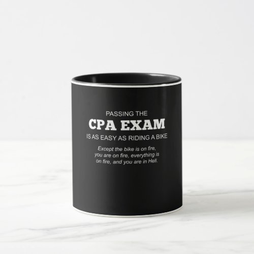 Certified Public Accountant CPA Exam Gift Mug