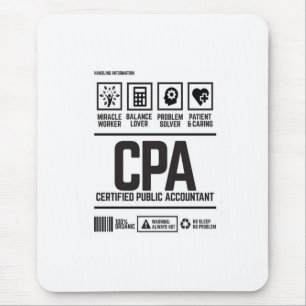 certified public accountant-CPA Mouse Pad