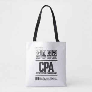 certified public accountant-CPA Tote Bag