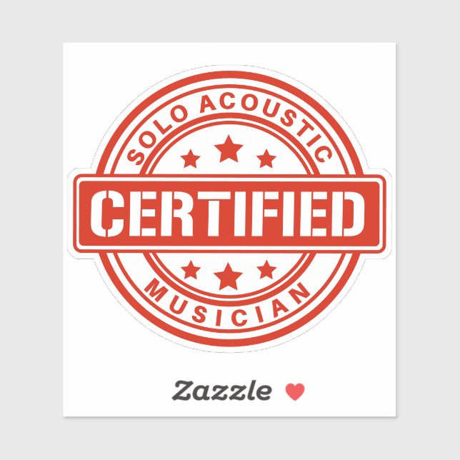 Certified SAM Emblem Custom Cut Sticker 4"x4" (Sheet)