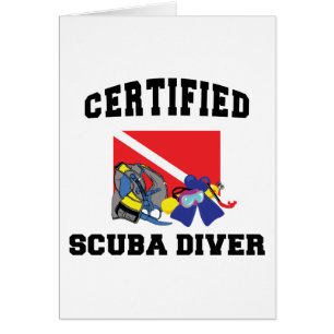 Certified SCUBA Diver Cards