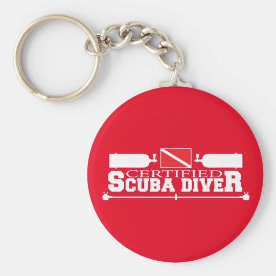 Certified Scuba Diver Keychain