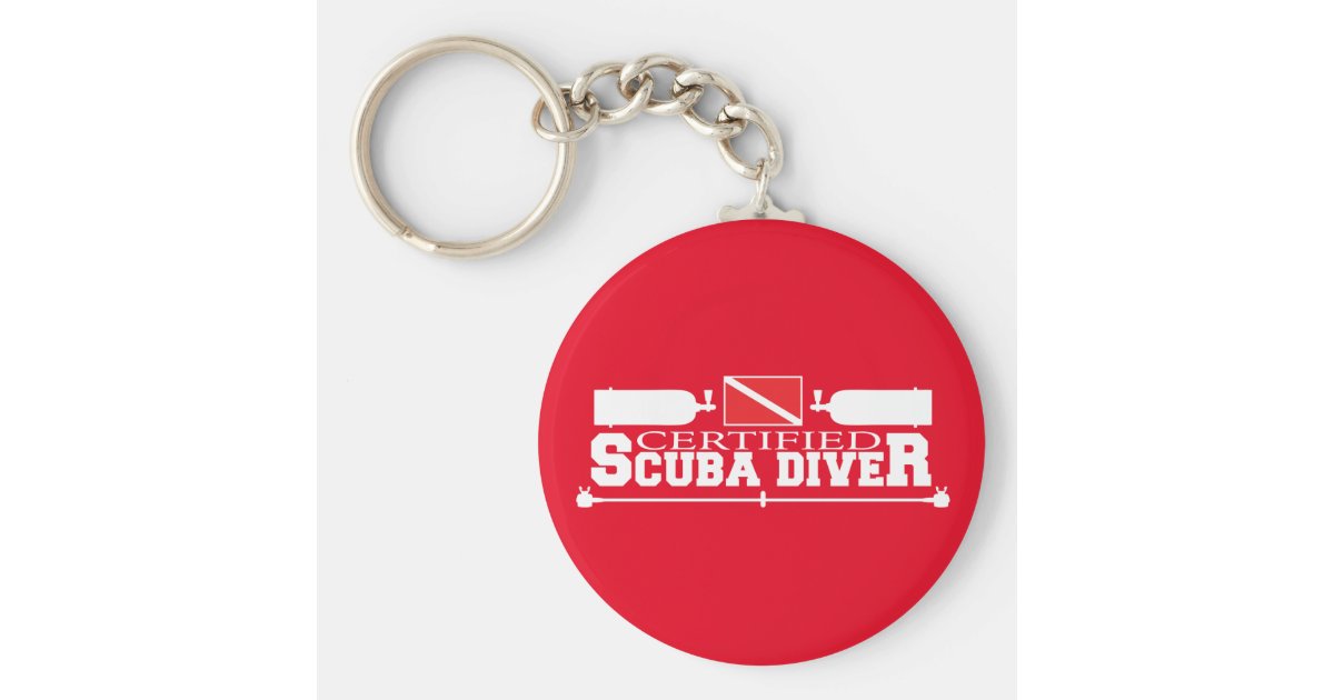 Certified Scuba Diver Keychain