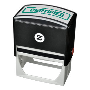 Certified - Self-inking Office & Business Stamp