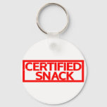 Certified Snack Stamp Keychain