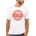 Certified Solo Acoustic Musician Emblem T-shirt
