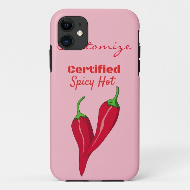 Certified Spicy Hot Thunder_Cove Case-Mate iPhone Case (Back)