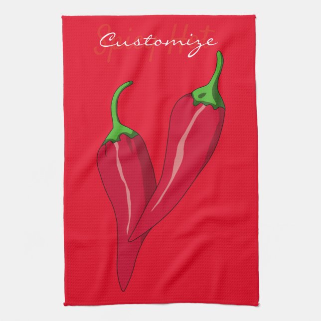 Certified Spicy Hot Thunder_Cove Kitchen Towel (Vertical)