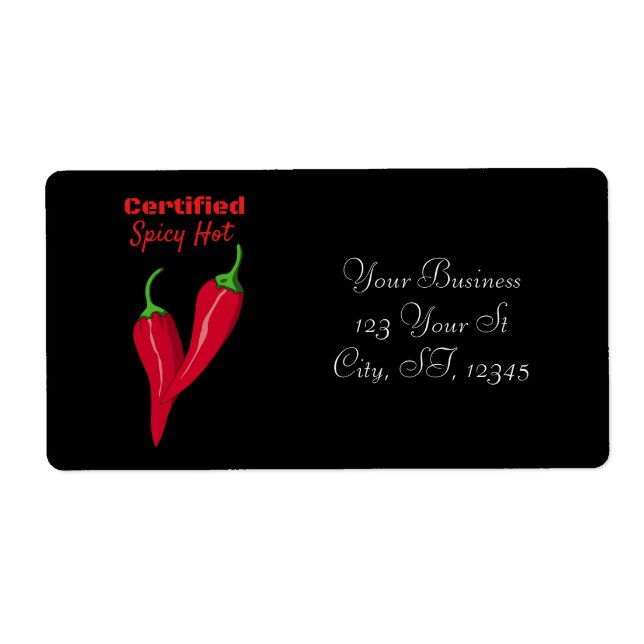 Certified Spicy Hot Thunder_Cove Label (Front)